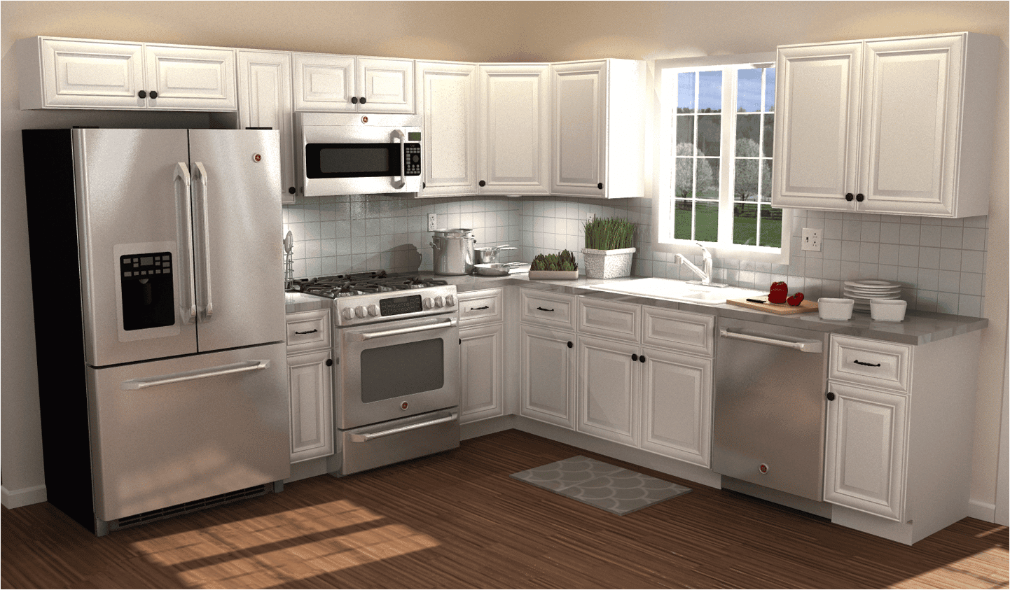 10x10 kitchen design idea