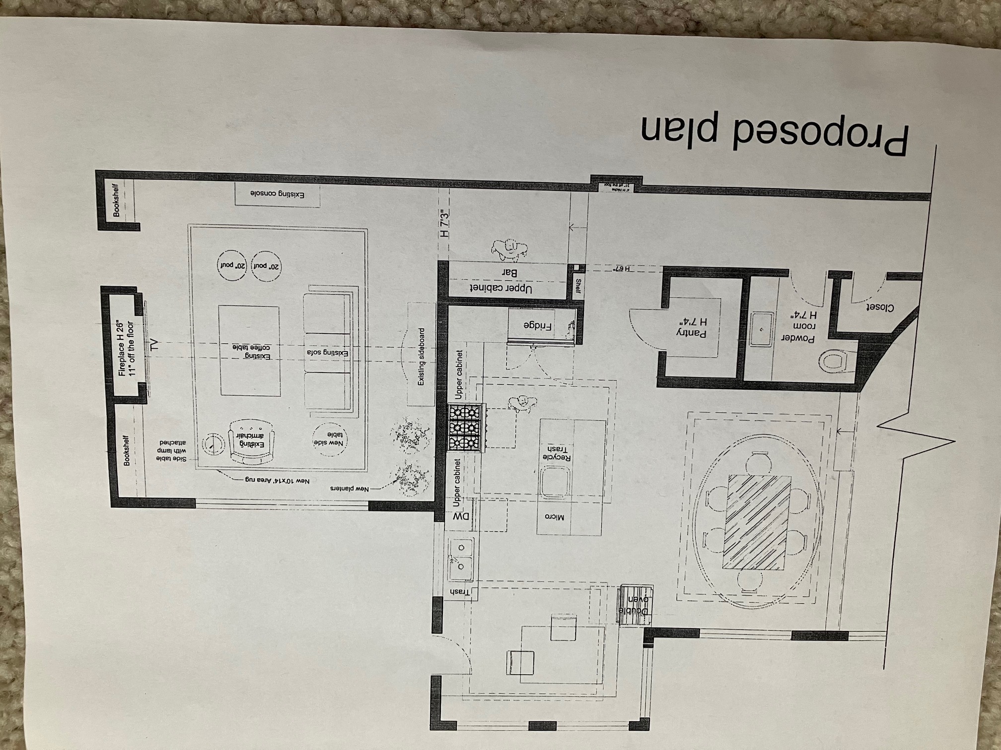 Dans floorplan