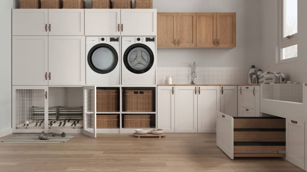 Laundry room that will fall apart rapidly